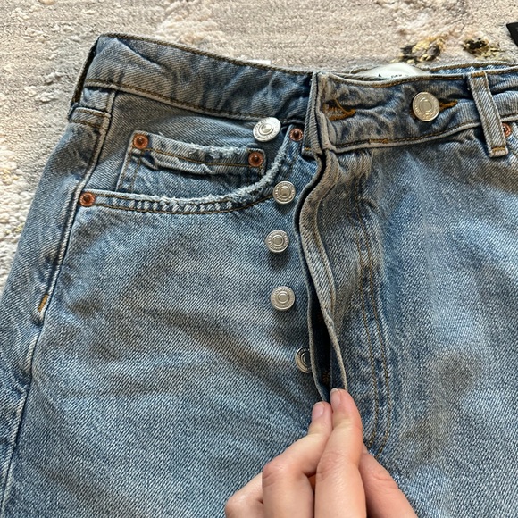 Zara Crossed Fly Mini Skirt - Picture 5 of 8